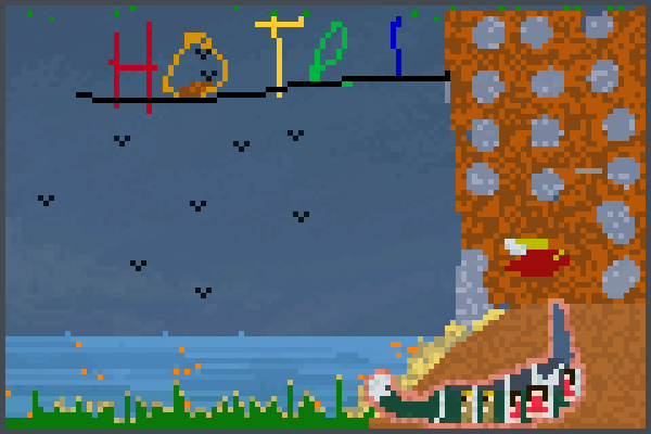  run... RUN!!!! Pixel Art