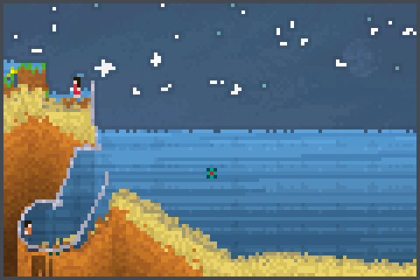  monde hostile Pixel Art