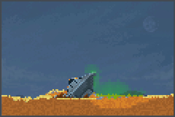 Roswell 1960 Pixel Art