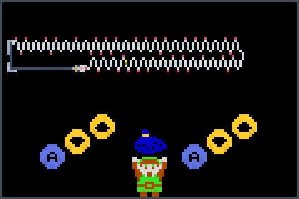 zelda. storm. Pixel Art