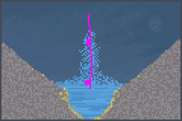 top of da hill Pixel Art