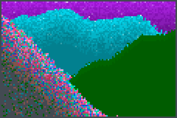 Preview pixle art hills World