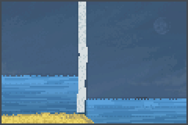 Preview flood on beach World