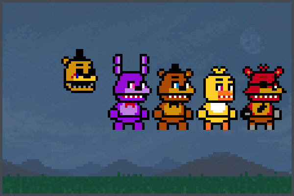 ANEEMATROONECKS Pixel Art