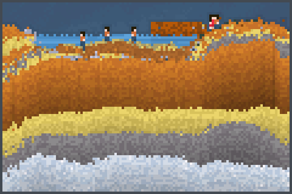 The Earth is Me Pixel Art