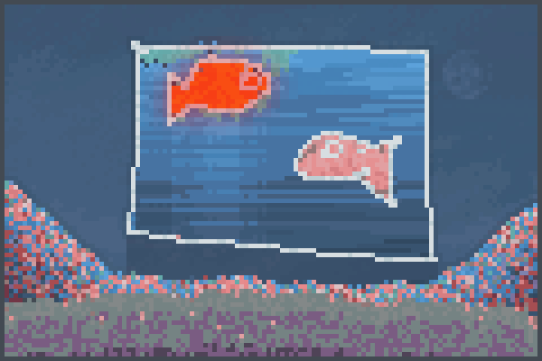 lil fishy Pixel Art