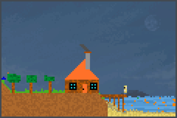 vieja casa  Pixel Art