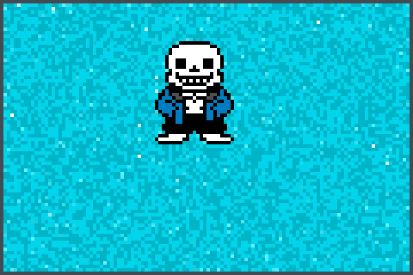 sans power Pixel Art