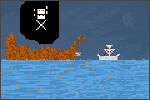 pirates win yea Pixel Art
