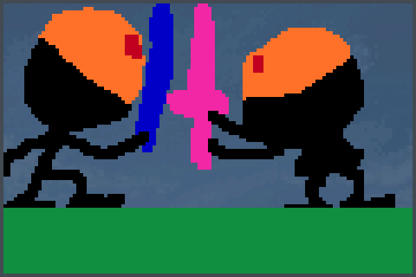 HIYYYAAAAAAAAAH Pixel Art