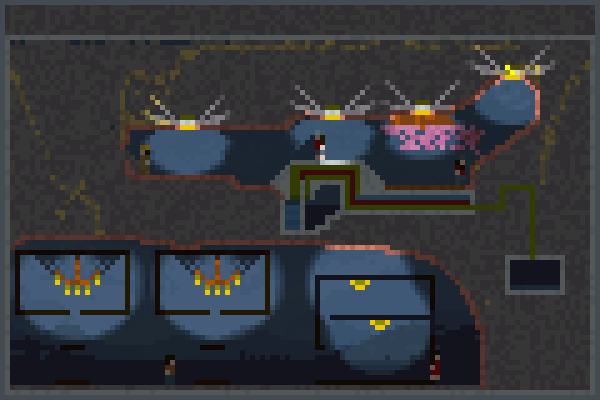 Deep survival Pixel Art