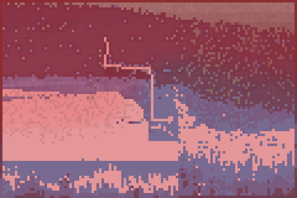 flocon chaud Pixel Art