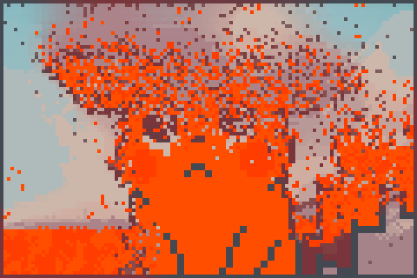 pikachu feu Pixel Art