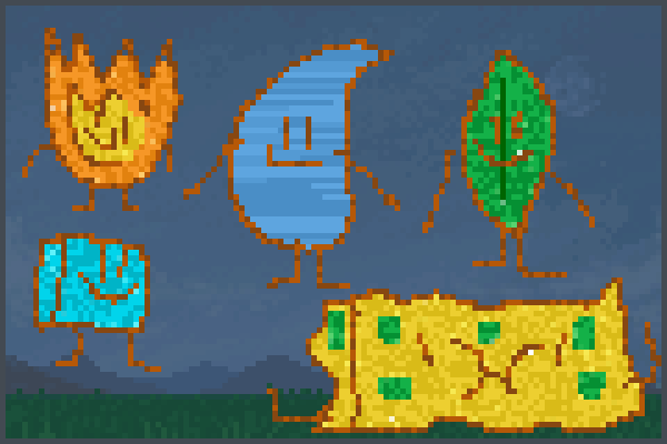 Preview bfdi art World