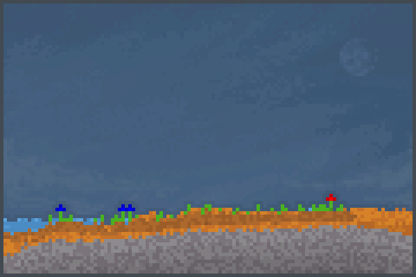 marte con vida Pixel Art