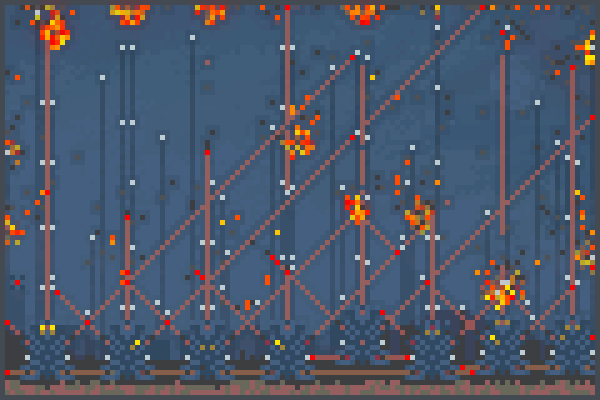 impossibel war Pixel Art