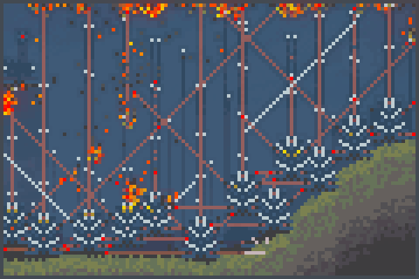 impossible war2 Pixel Art