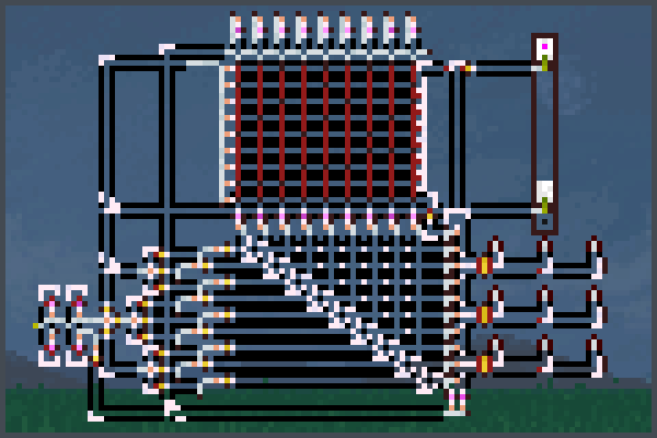 3 In A Row Game Pixel Art