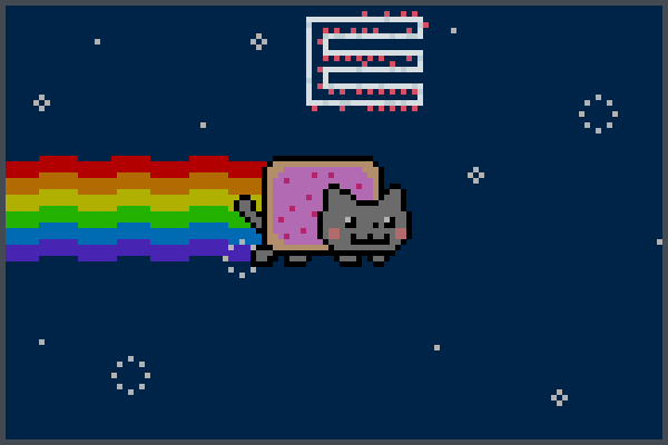 ouvindo a music Pixel Art