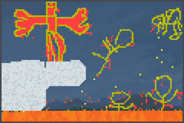 el infierrno Pixel Art