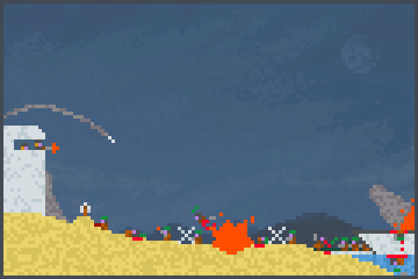 playa omaha Pixel Art