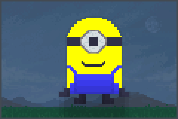 pixel minion Pixel Art