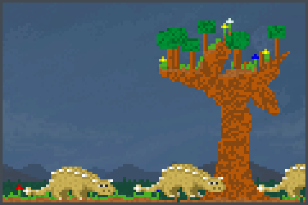 yayyyy dinos Pixel Art