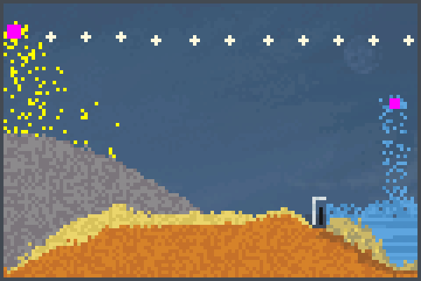 el desplandor Pixel Art