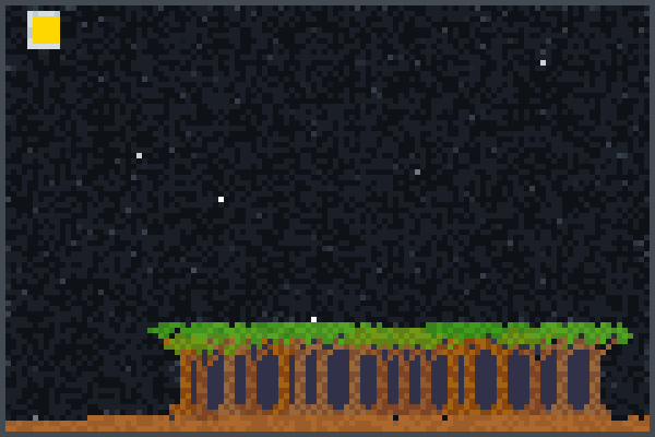 dark day. Pixel Art