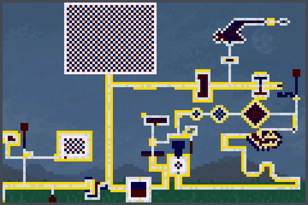  led com lampad Pixel Art