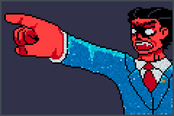 Ace Tiger Pixel Art