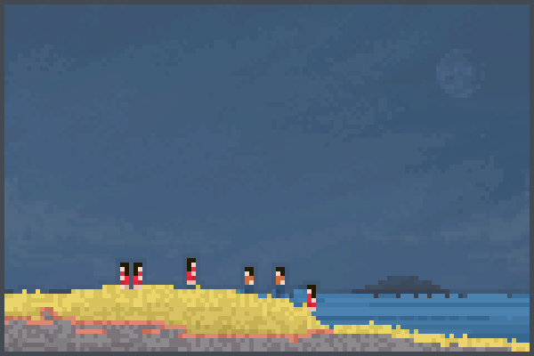 plage 1 Pixel Art