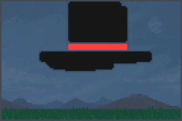 almost a tophat Pixel Art