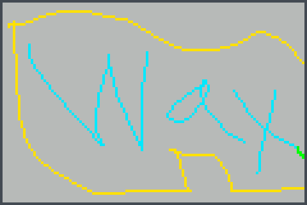 wax on bitchess Pixel Art