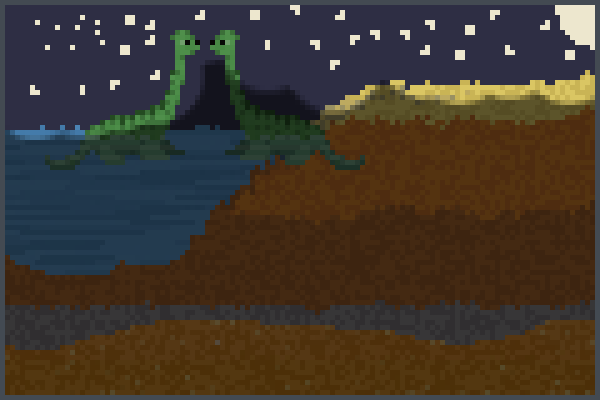 Dino Haven Pixel Art