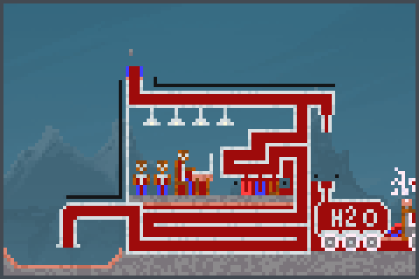 dont hit pause, Pixel Art