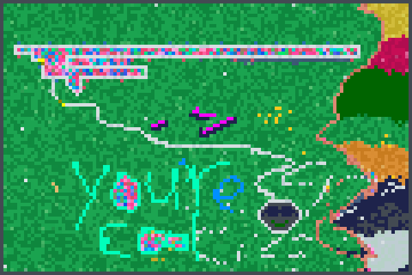 you,re cool Pixel Art