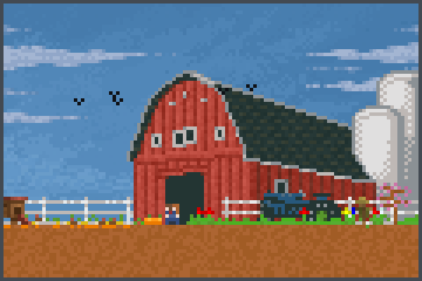 granja. Pixel Art