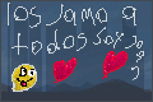 ola los amo Pixel Art