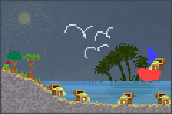Boracay Lovers Pixel Art