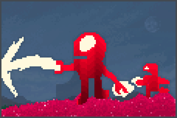 alian test Pixel Art