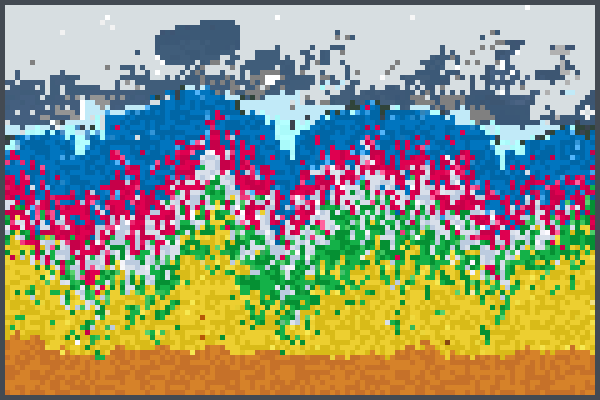 wat een feestje Pixel Art