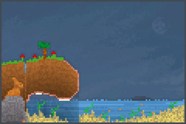 La World of Man Pixel Art