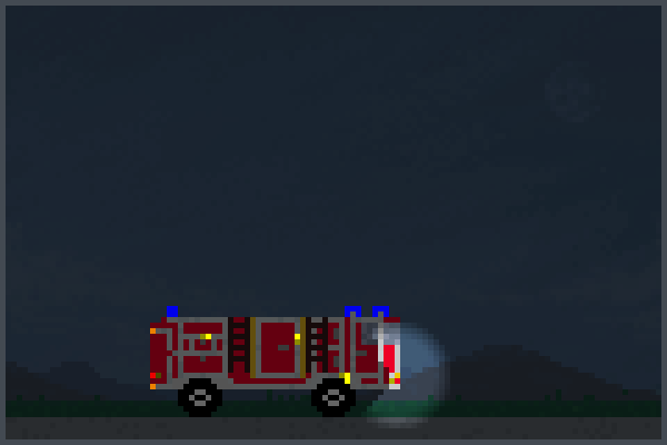 Feuerwehr8 Pixel Art