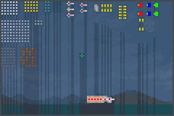 build a ship... Pixel Art