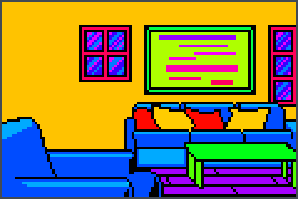 Farbwechsel Pixel Art