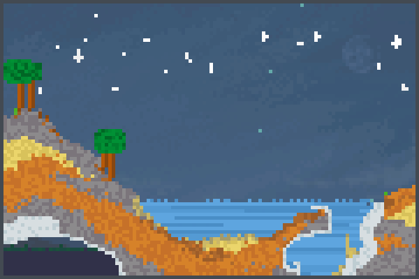 Montagne poche Pixel Art