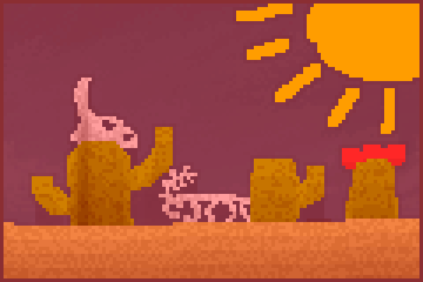 so hot oven lol Pixel Art