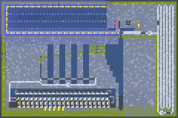 eggs and stones Pixel Art