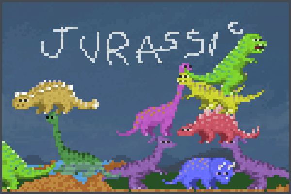 Preview Jurassic pixel World